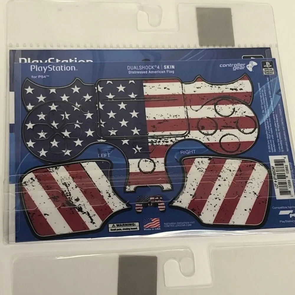 PS4 Controller Skin American Flag New & Sealed